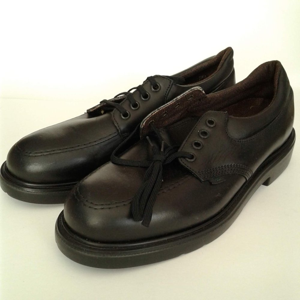 Red Wing Shoes Black Leather Lace Up Oxford 10 A
